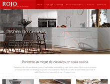 Tablet Screenshot of cocinasrojo.com